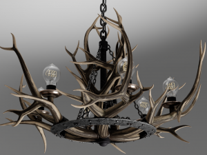 Pendant lamp horns 3D Модель