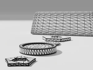 Gold Coins 3D Model