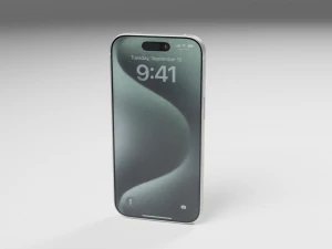 Smartphone ma&ccedil;&atilde; 15 Modelo 3D