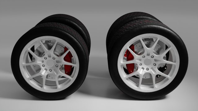 Wheels 3Dモデル .c4d .max .obj .3ds .fbx .stl .blend 
