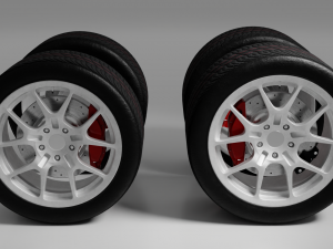 Wheels 3D Модель