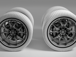 Wheels 3Dモデル