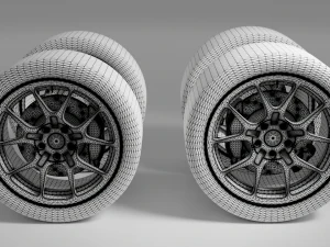 Wheels 3D Model