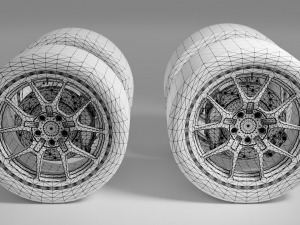 Wheels 3Dモデル