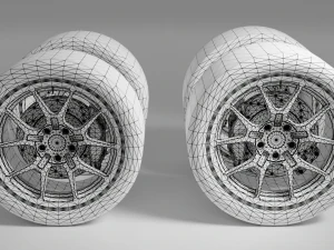Wheels 3D Model