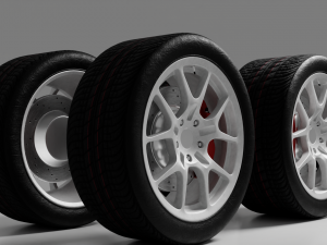 Wheels 3Dモデル