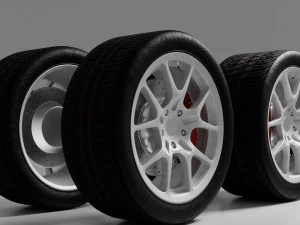 Wheels 3D Model
