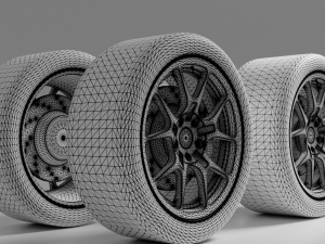 Wheels 3Dモデル