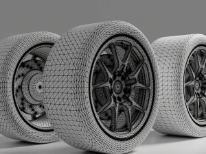 Wheels 3D Model