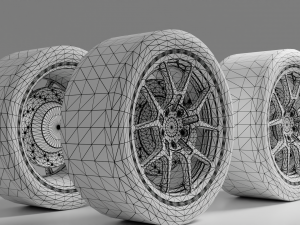 Wheels 3Dモデル
