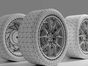 Wheels 3D Model