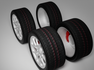 Wheels 3Dモデル