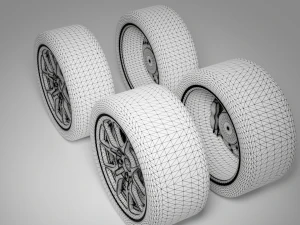 Wheels 3D Model
