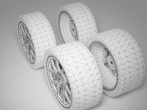 Wheels 3Dモデル