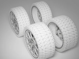 Wheels 3D Model
