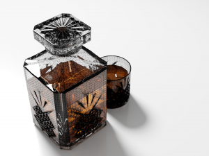 Whiskey Decanter Modelo 3D