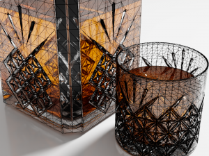Whiskey Decanter Modelo 3D