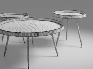 Coffee table 02 3D 模型