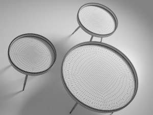 Coffee table 02 3D 模型