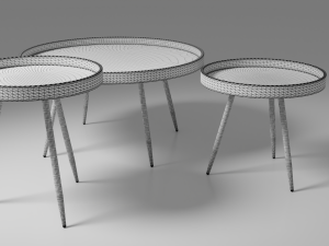 Coffee table 02 3D 模型