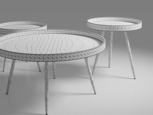 Coffee table 02 3D 模型
