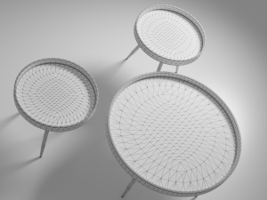 Coffee table 02 3D 模型