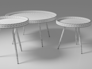 Coffee table 02 3D 模型