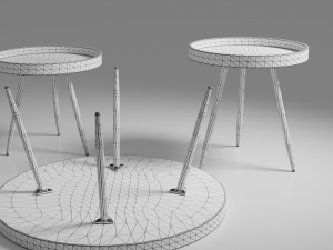 Coffee table 02 3D 模型