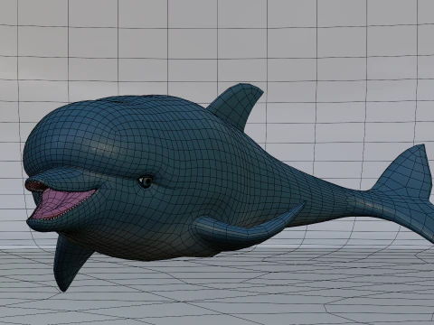 Delfin Model 3D