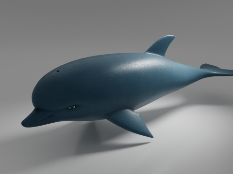 Dolphine 3Dモデル