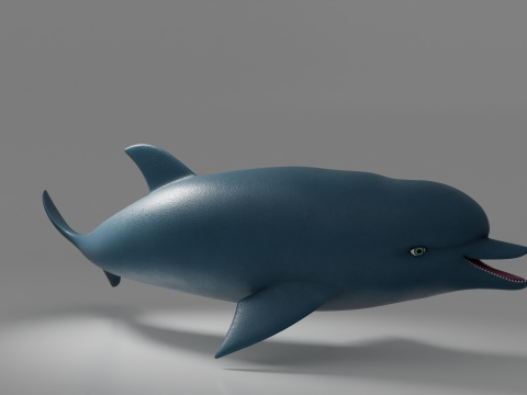 Dolphine 3Dモデル