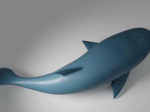 Dolphine 3Dモデル