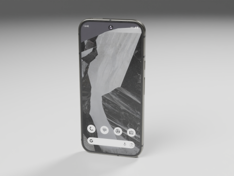 Smartphone pixel 9 pro 3D Model