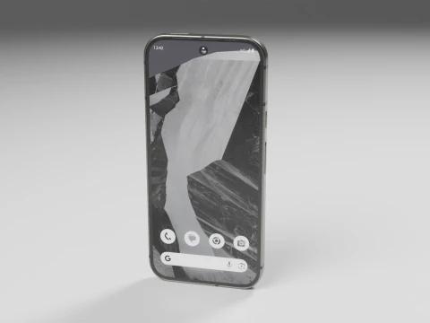 Tel&eacute;fono inteligente p&iacute;xel 9 pro Modelo 3D