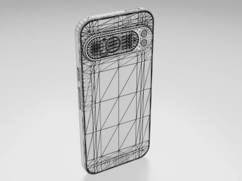 Smartphone pixel 9 pro 3D Model