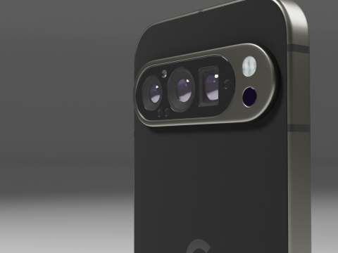 Smartphone pixel 9 pro 3D Model