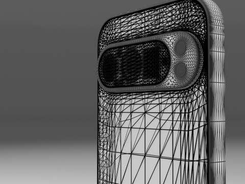 Smartphone pixel 9 pro 3D Model