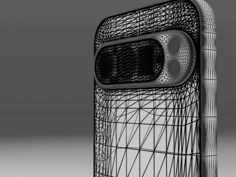 Smartphone pixel 9 pro 3D Model