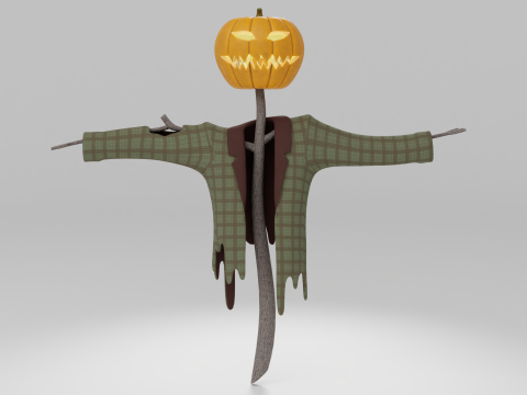 Mr Pumpkin 3D Модель