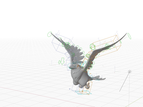 Bird Crow Modelo 3D