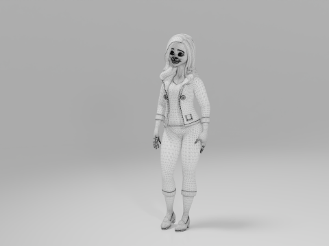 Anabelle woman Modello 3D