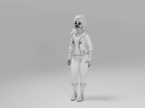Anabelle woman 3D Model