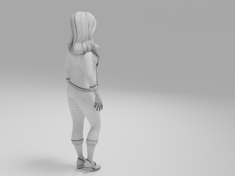 Anabelle woman Modello 3D