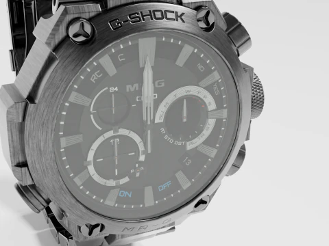 Orologio resistente agli urti Modello 3D