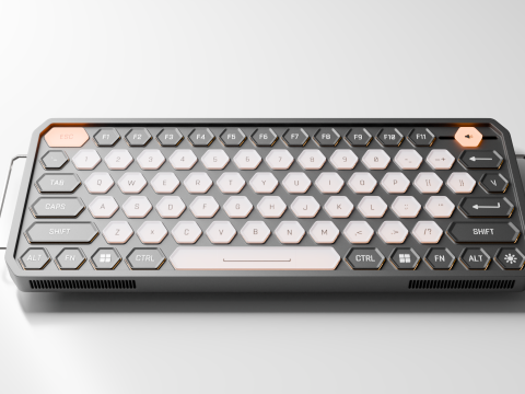 Keyboard concept 3D मॉडल