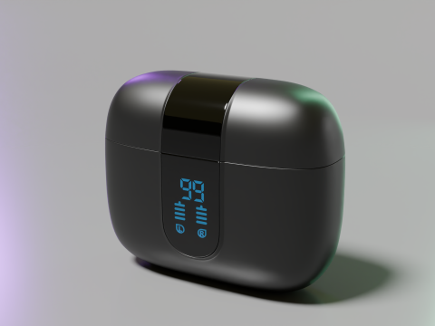 Earbuds 3D Model