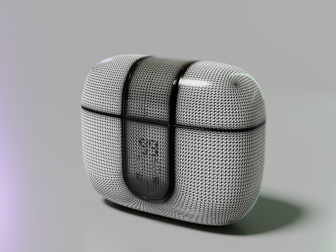 Earbuds 3Dモデル