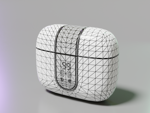 Earbuds 3Dモデル