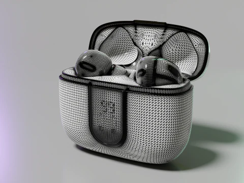Earbuds 3D Model