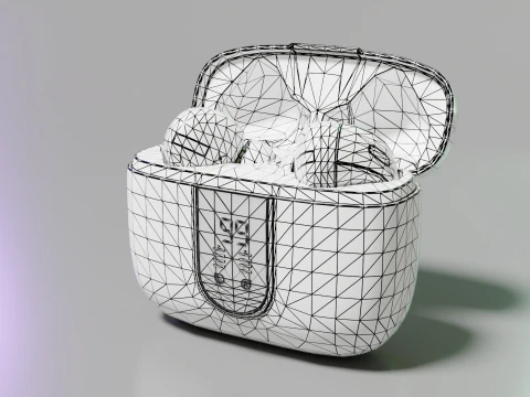 Earbuds 3D Model